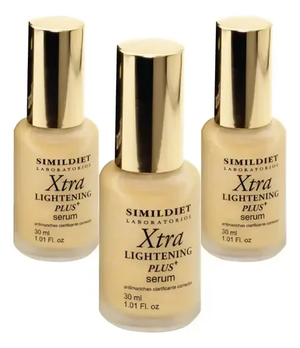 Simildiet Xtra Lightening Plus suero intensivo despigmentante.